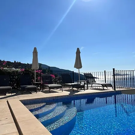 Villa Seafront, Sunset And Mountain View In Komurluk, Kalkan