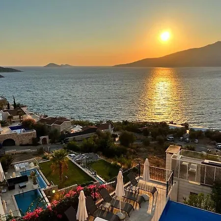 Seafront, Sunset And Mountain View In Komurluk, *