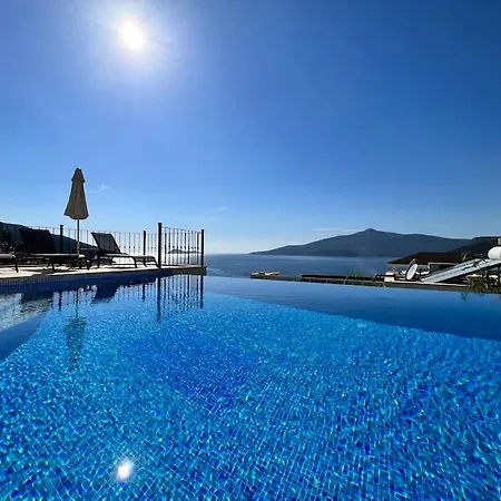 Seafront, Sunset And Mountain View In Komurluk, Villa *